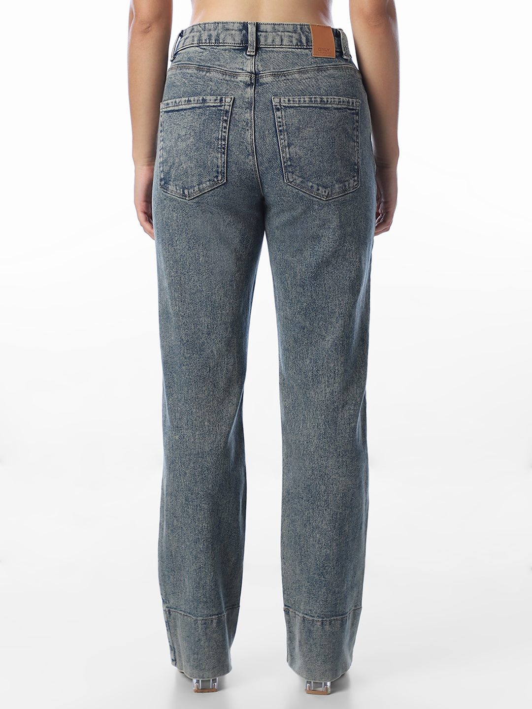 Light Blue Straight Fit Jeans