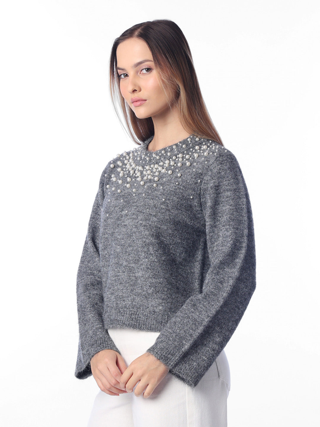 Pearl Embellished Pullover