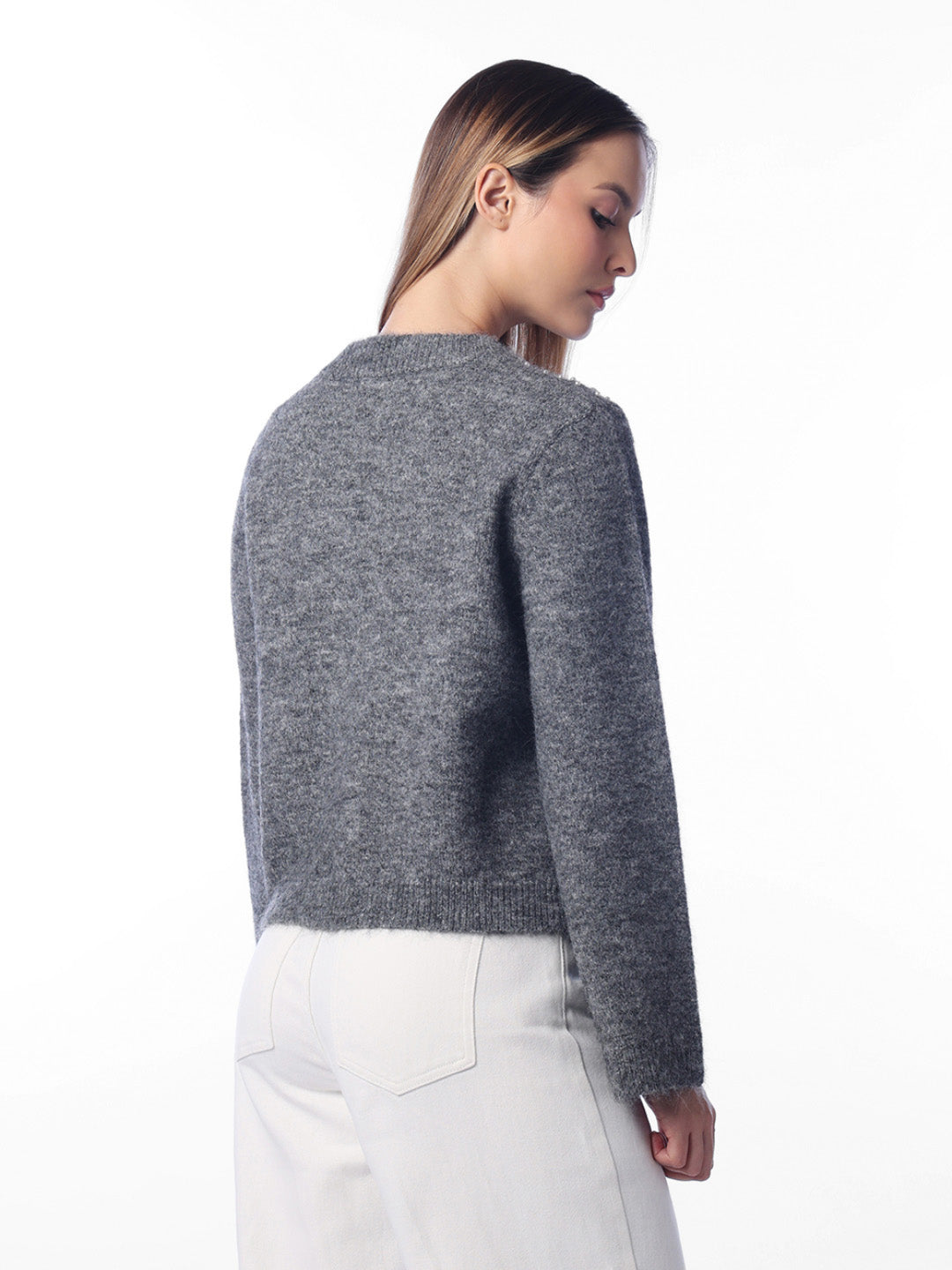Pearl Embellished Pullover