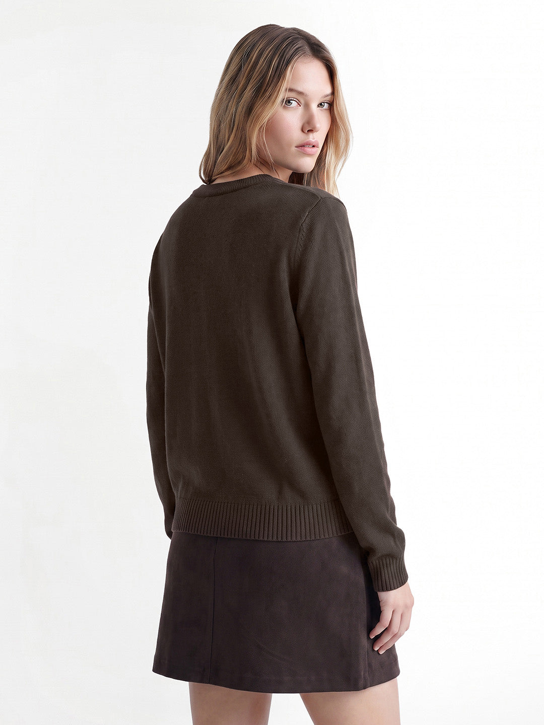 Gingerbread Sequin Detail Pullover