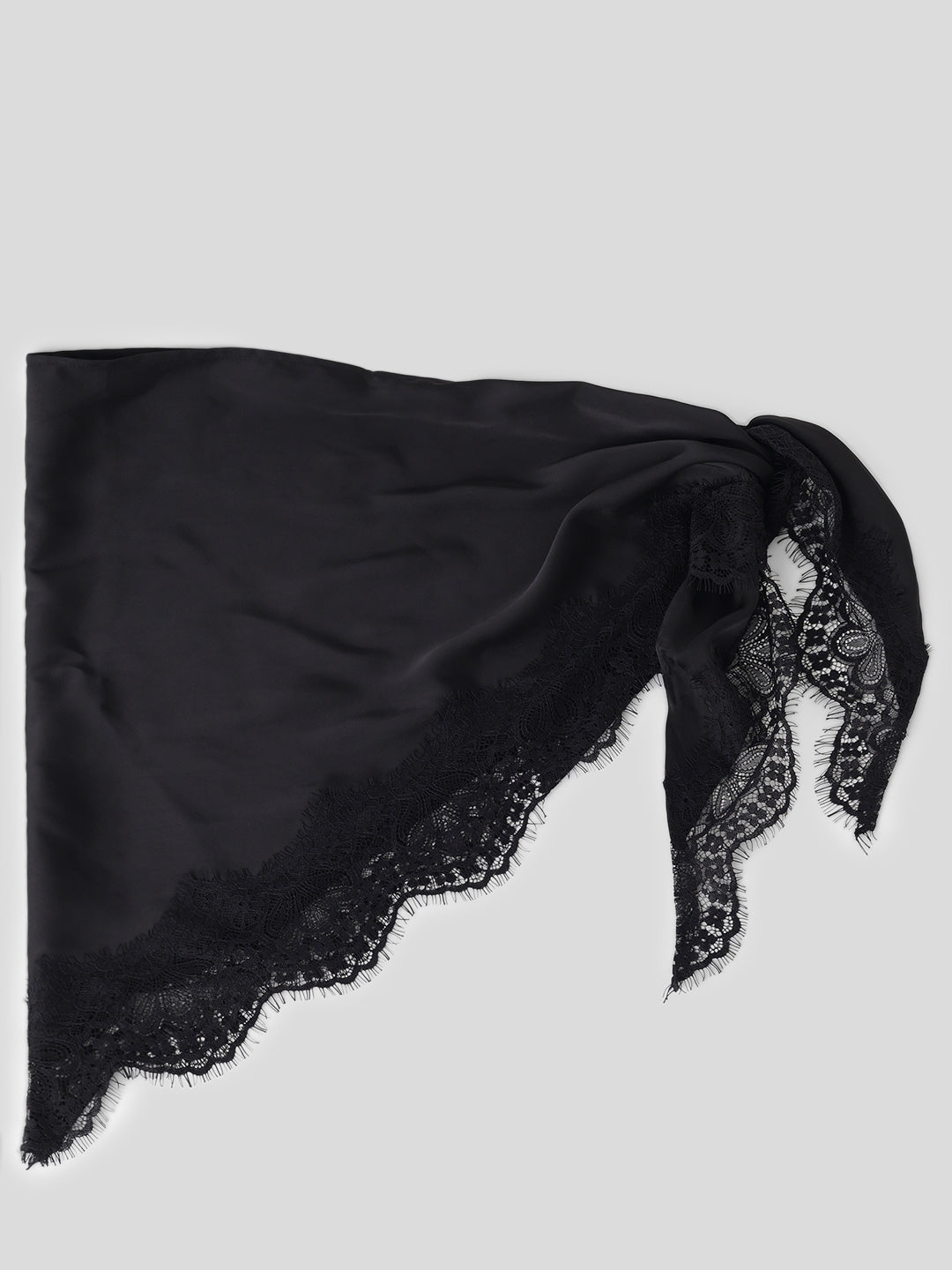 Black Lace Scarf