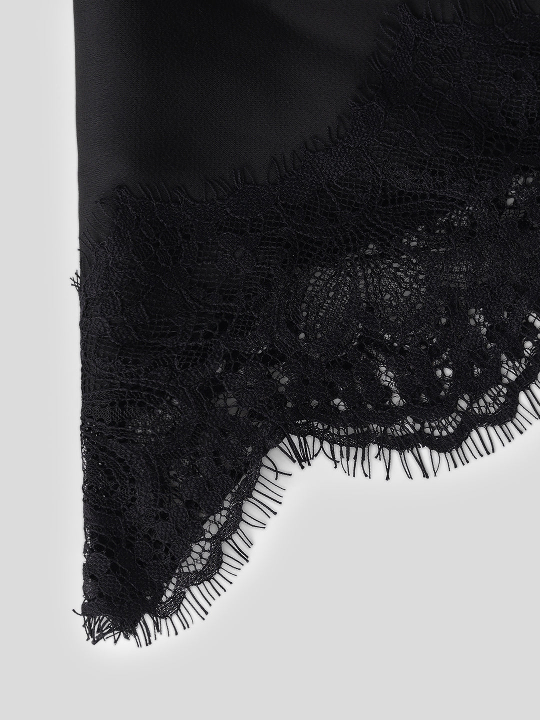 Black Lace Scarf