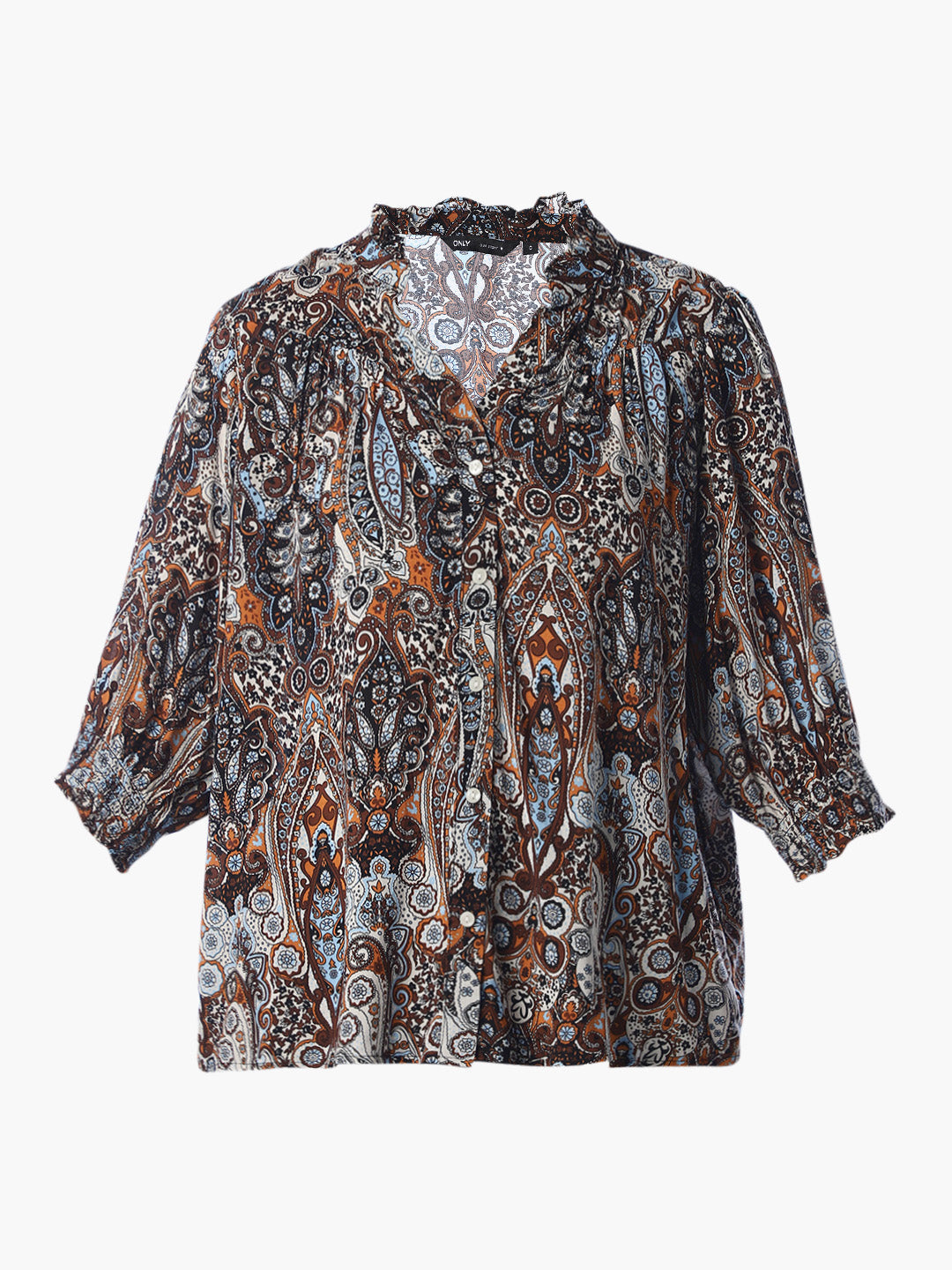 Brown Printed Shirt