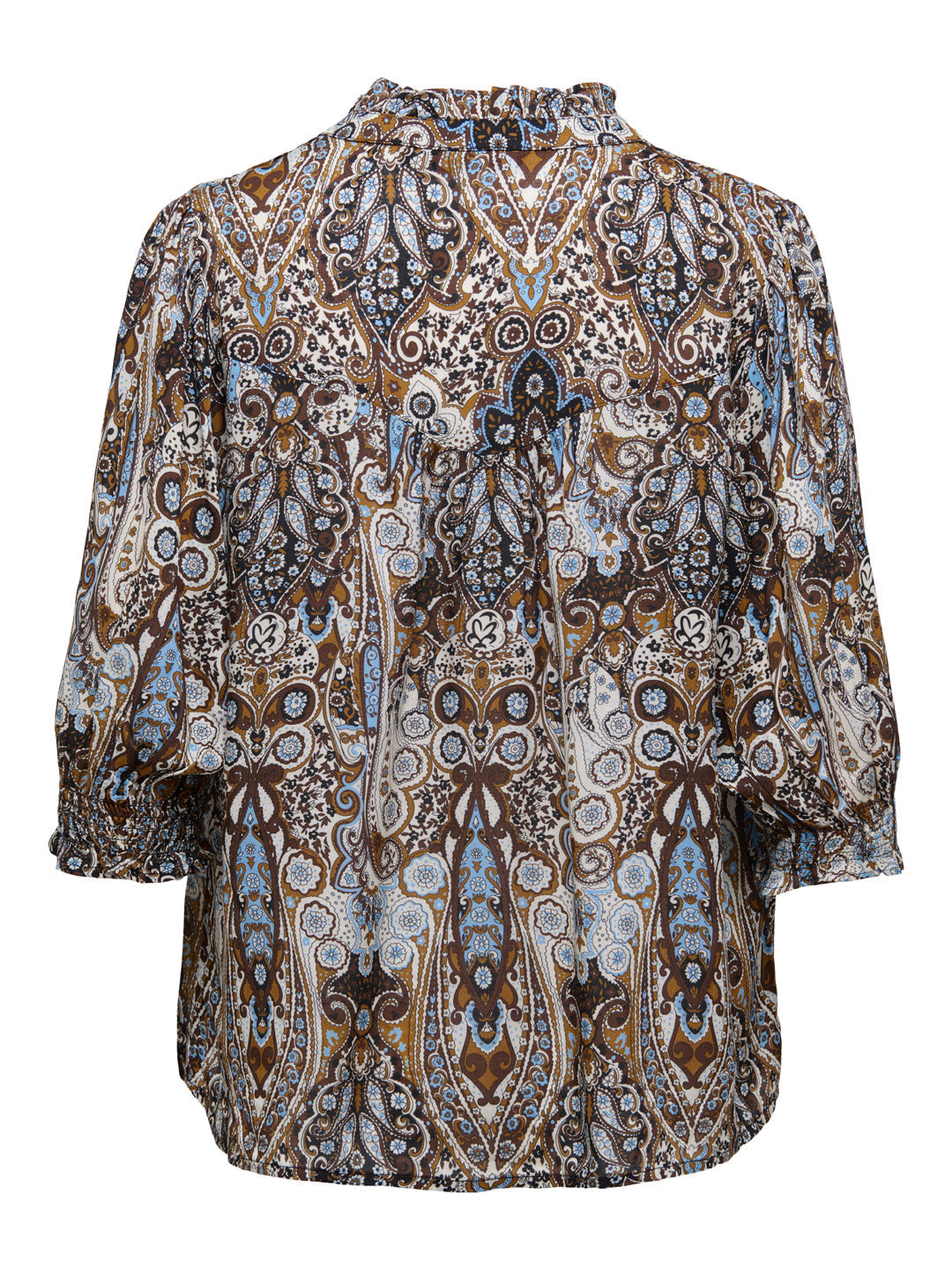 Brown Printed Shirt