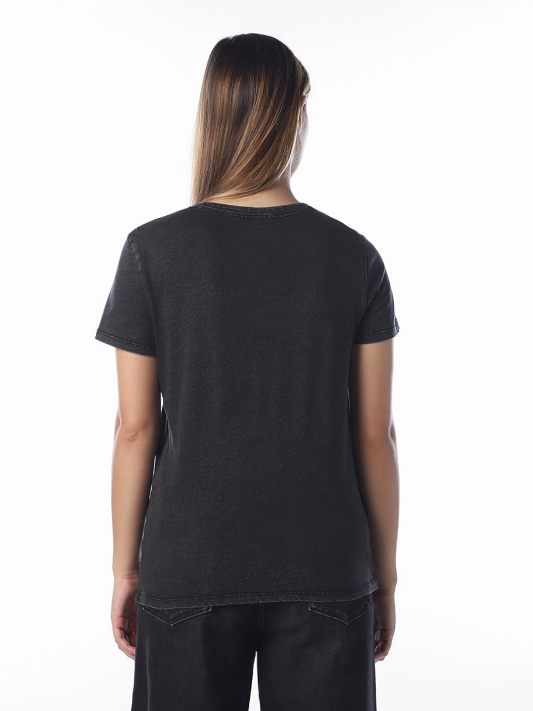 Vintage Washed Printed T-shirt