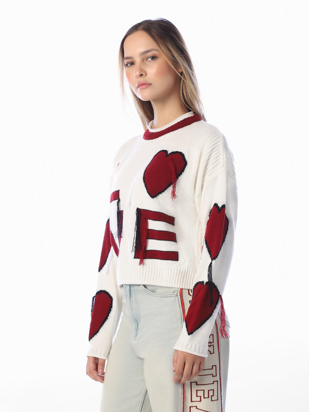 Printed Relaxed Fit Pullover