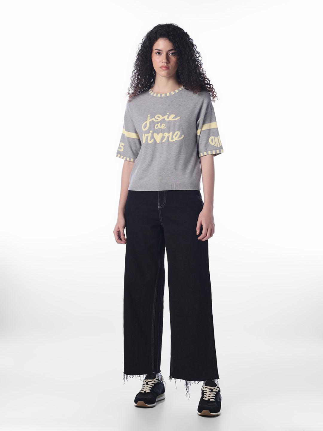 Grey Printed T-shirt