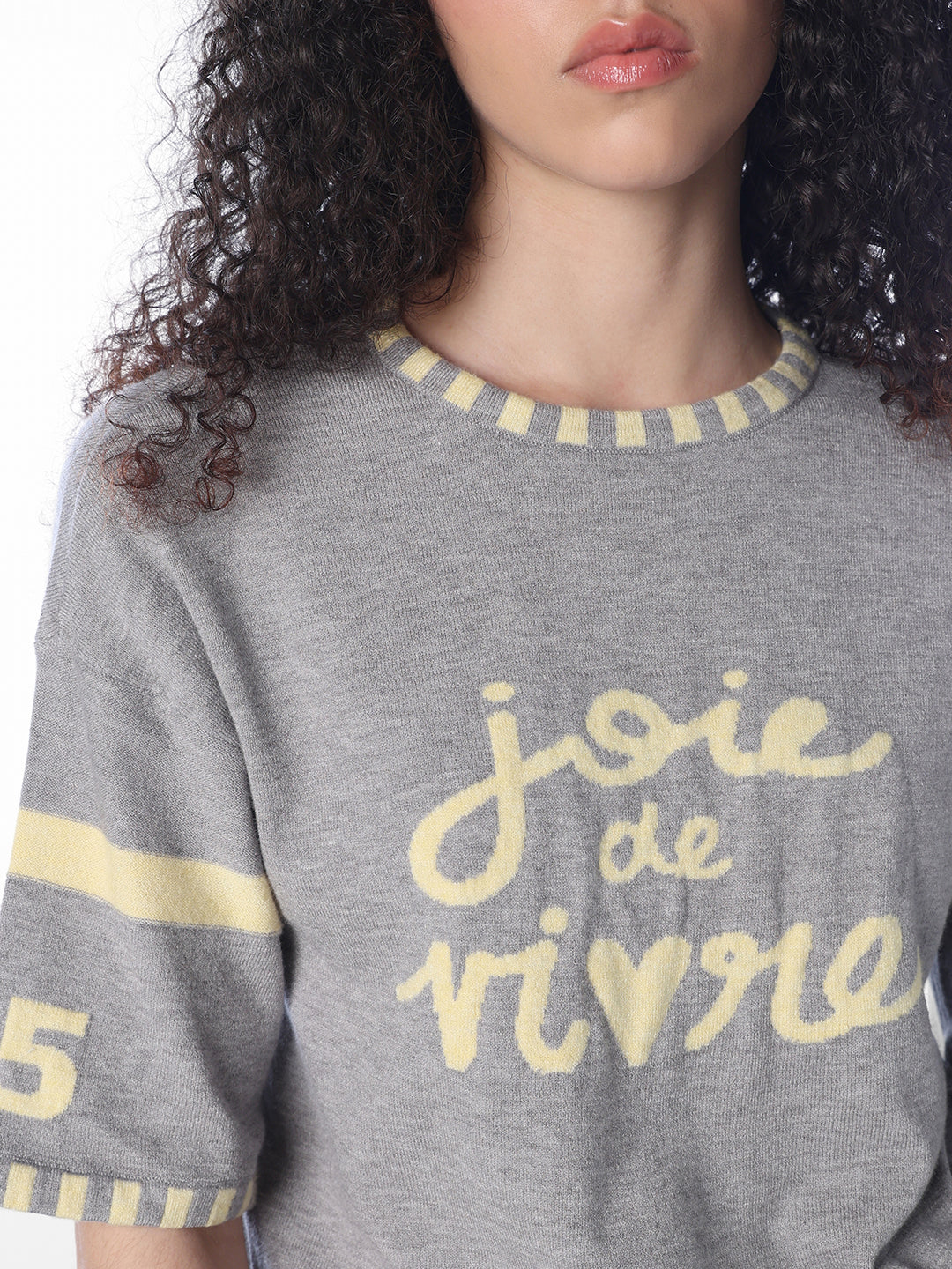 Grey Printed T-shirt