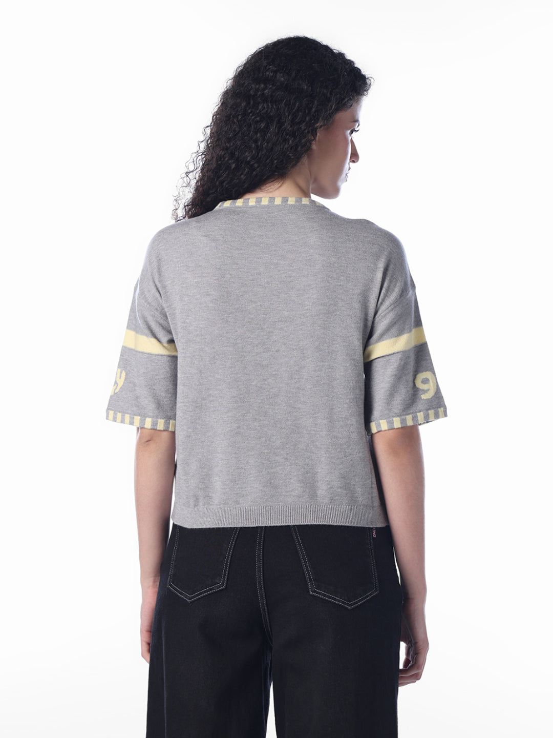 Grey Printed T-shirt