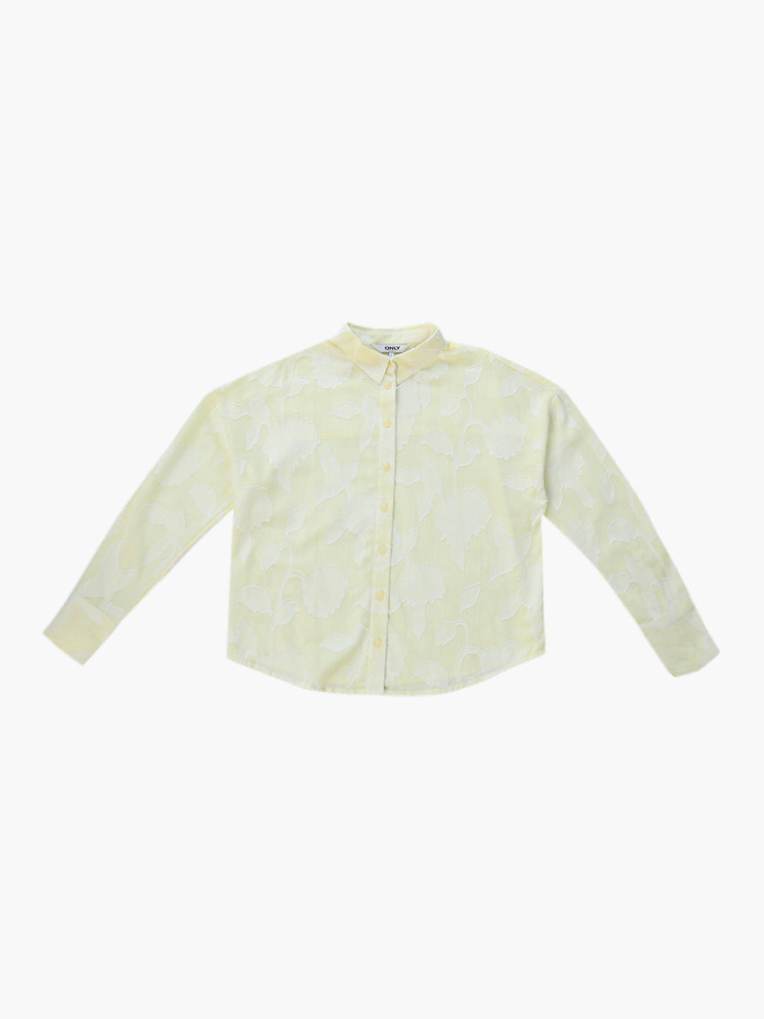 Floral jacquard shirt