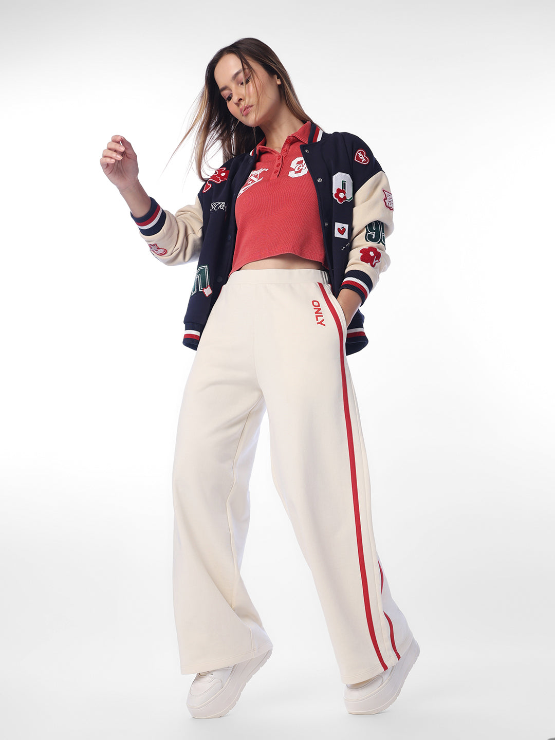 Off-White Cotton Pants