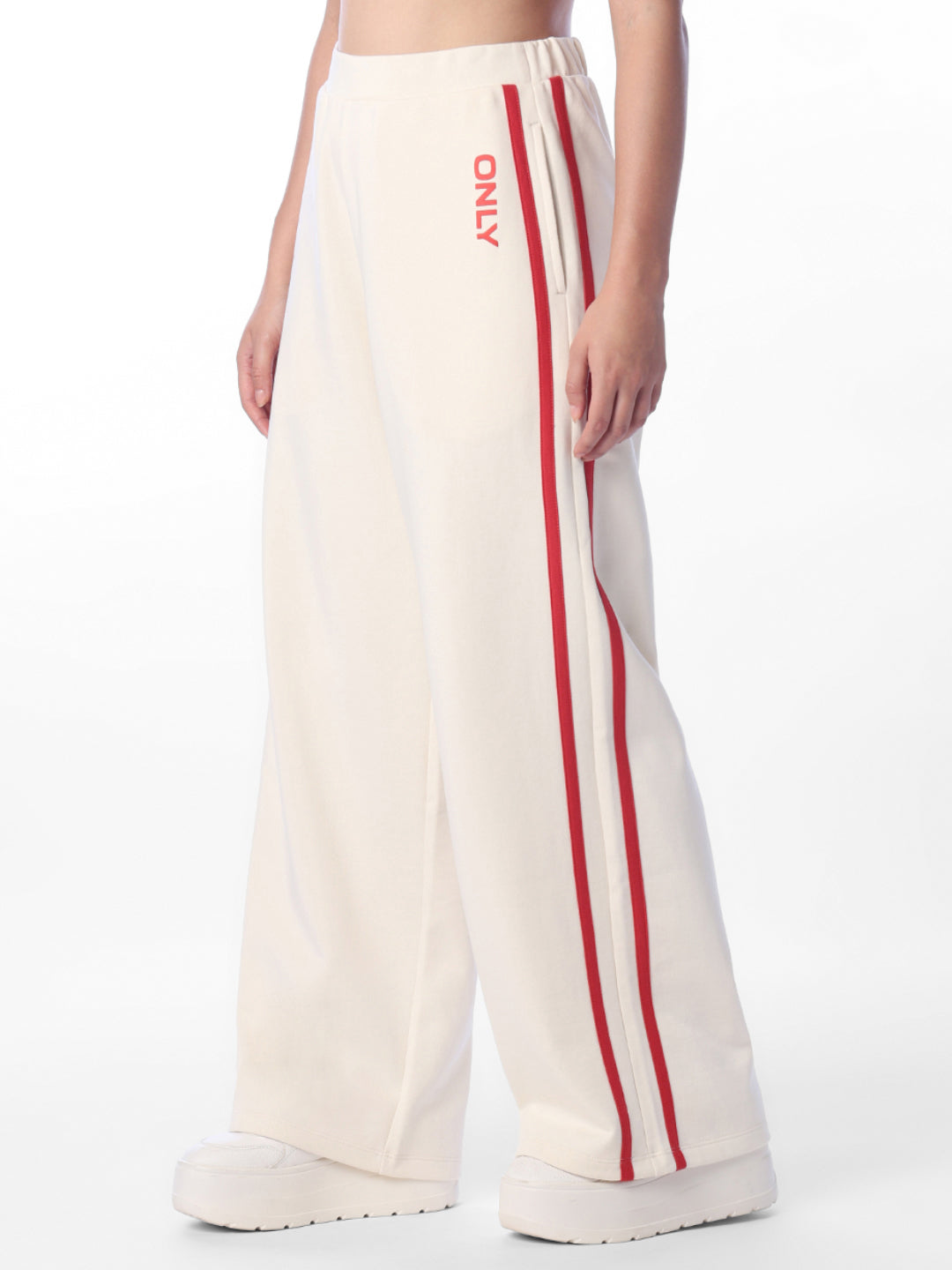 Off-White Cotton Pants