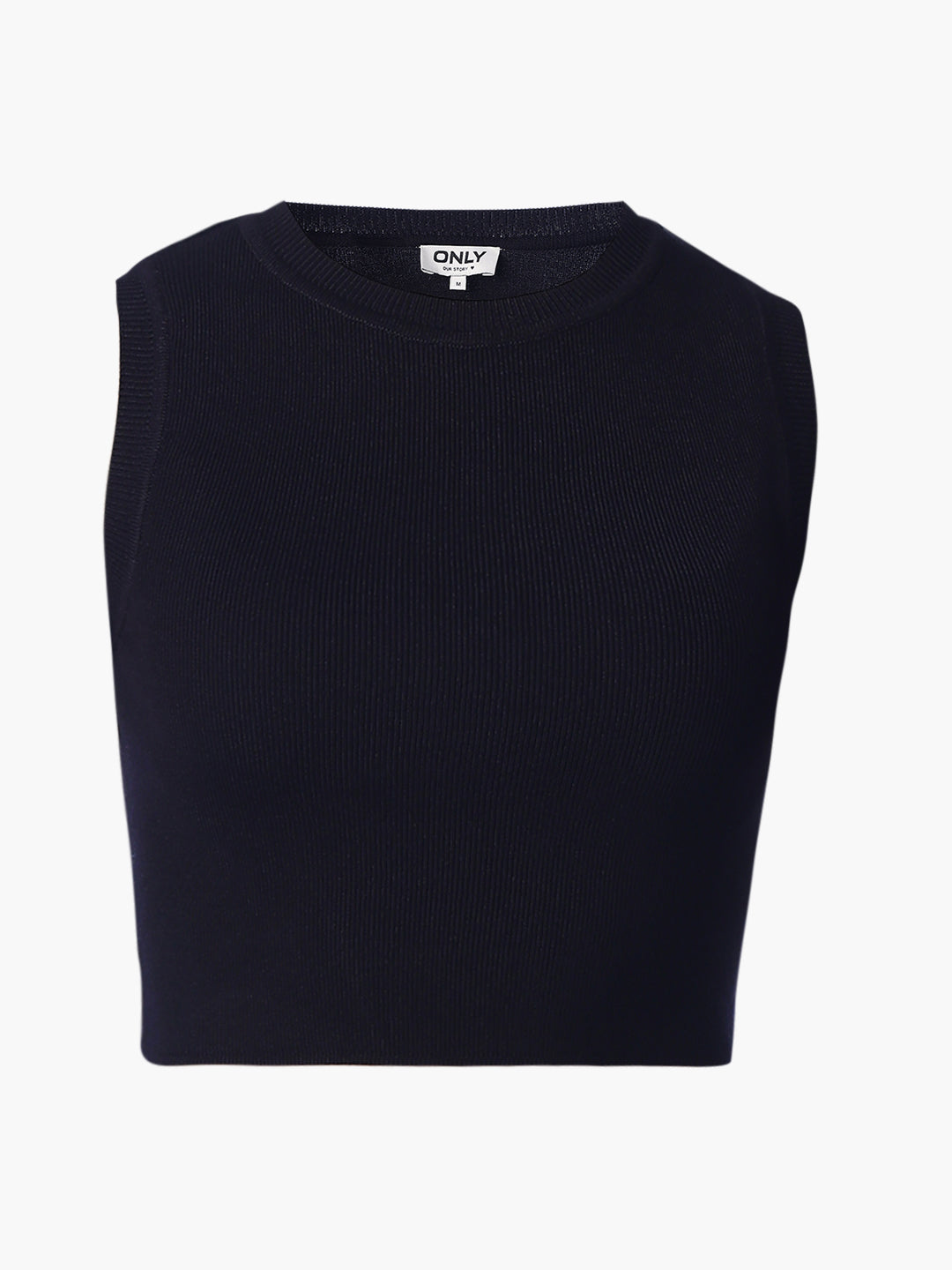 Ribbed sleeveless top