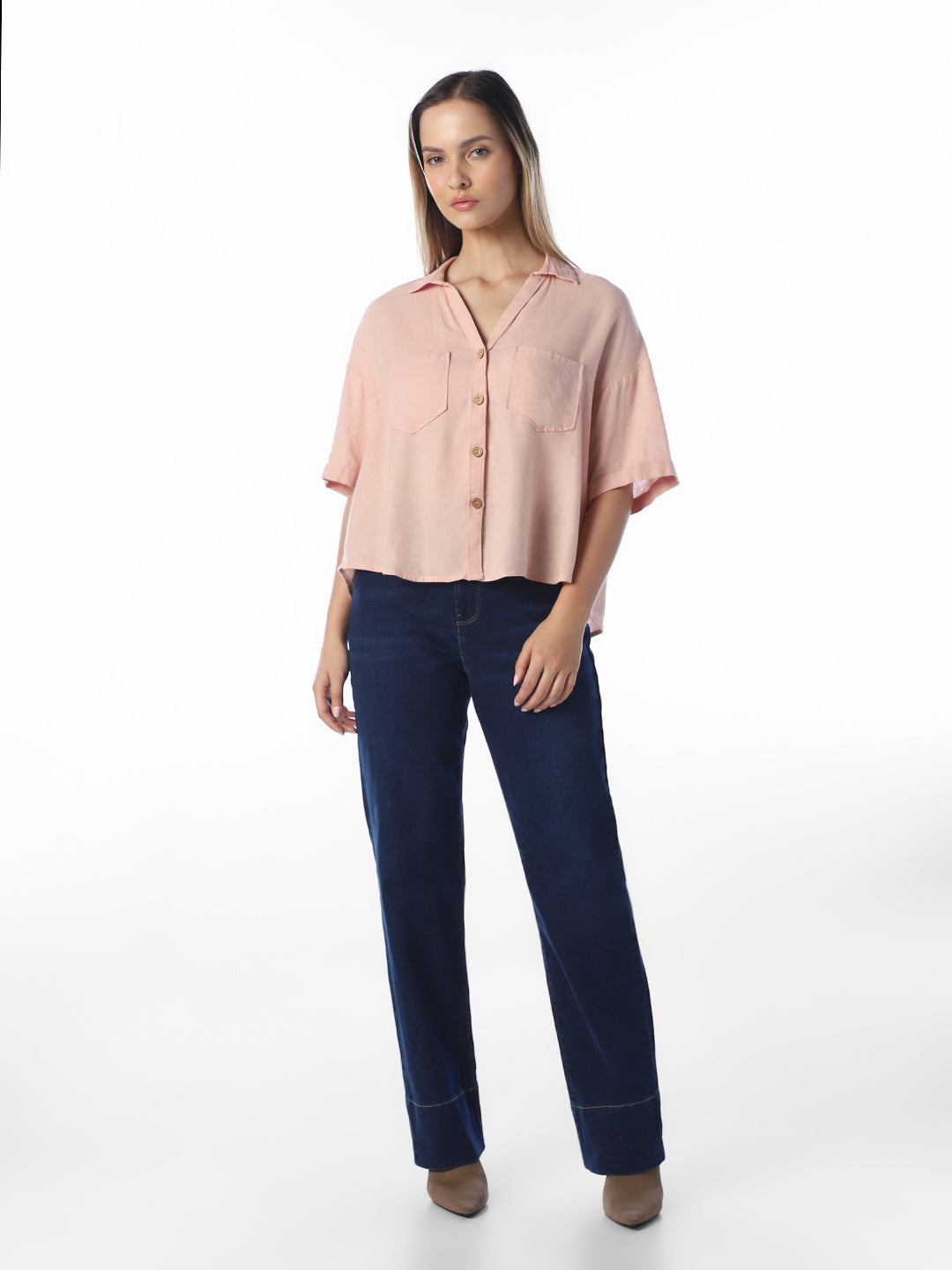 Pink Oversized Shirt