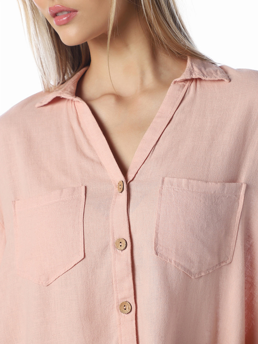 Pink Oversized Shirt