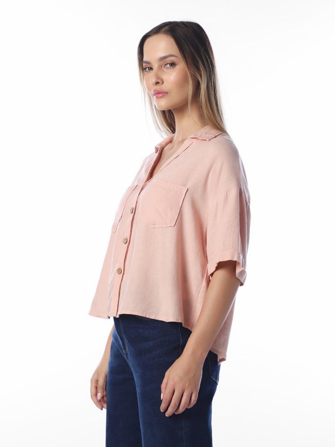 Pink Oversized Shirt