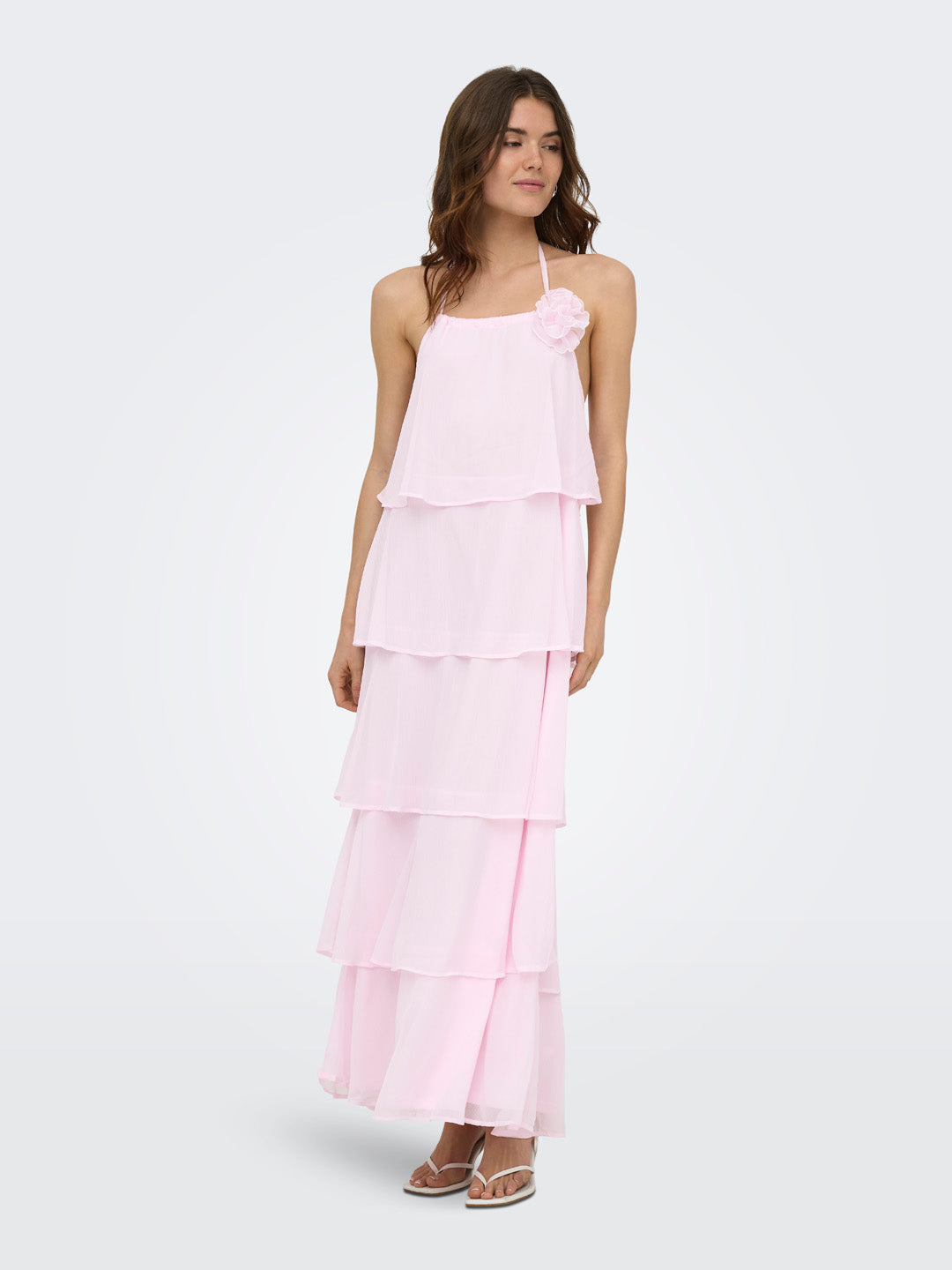 Pink Layered Dress