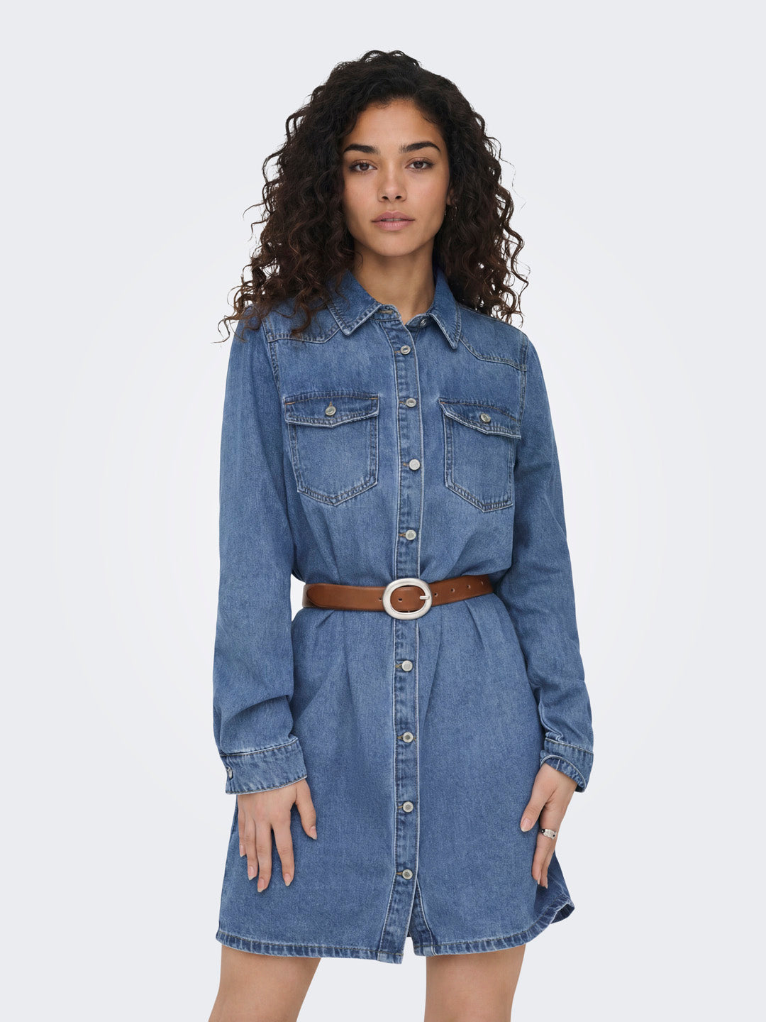 Denim Shirt Dress