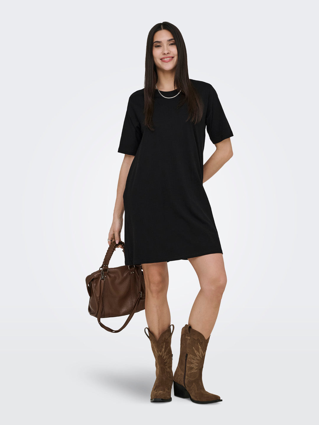 Black T-shirt Dress