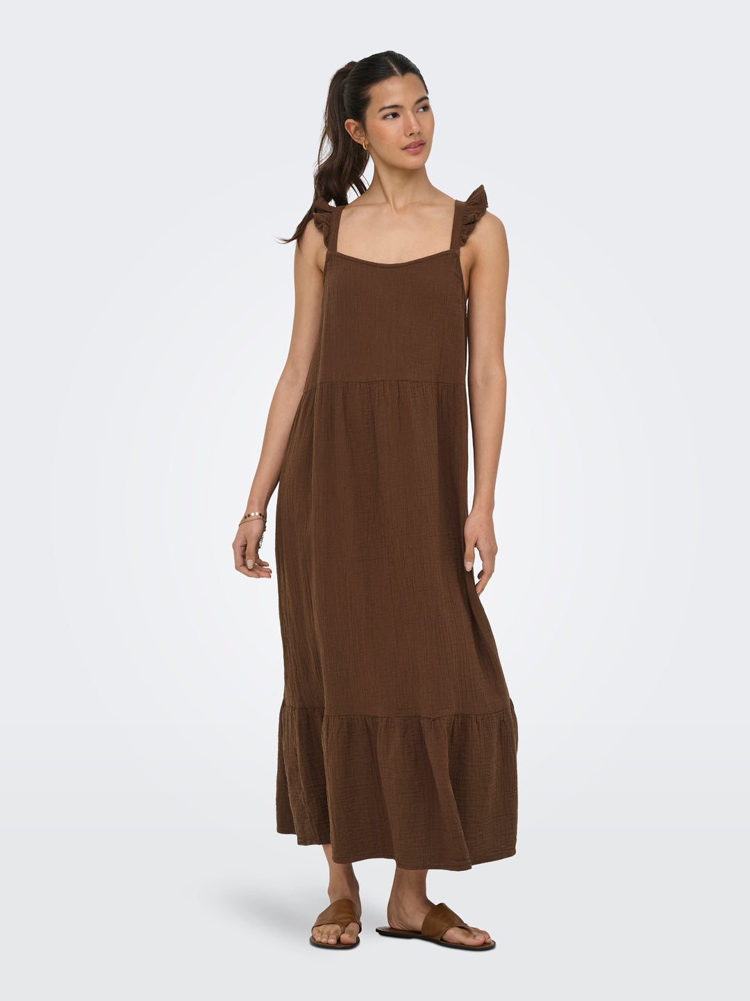 Brown Long Dress
