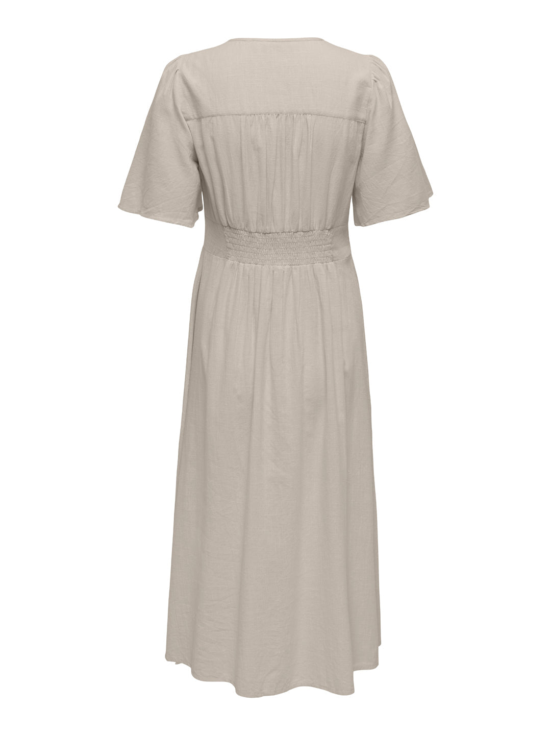 Beige Midi Dress
