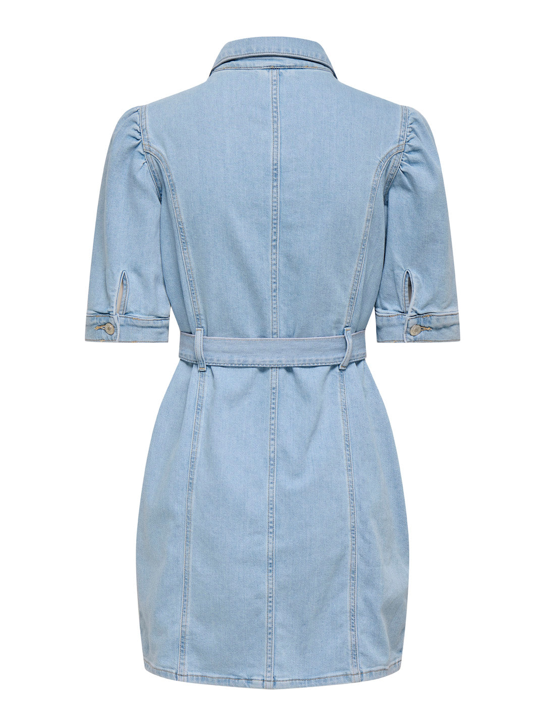 Light Blue Denim Shirt Dress