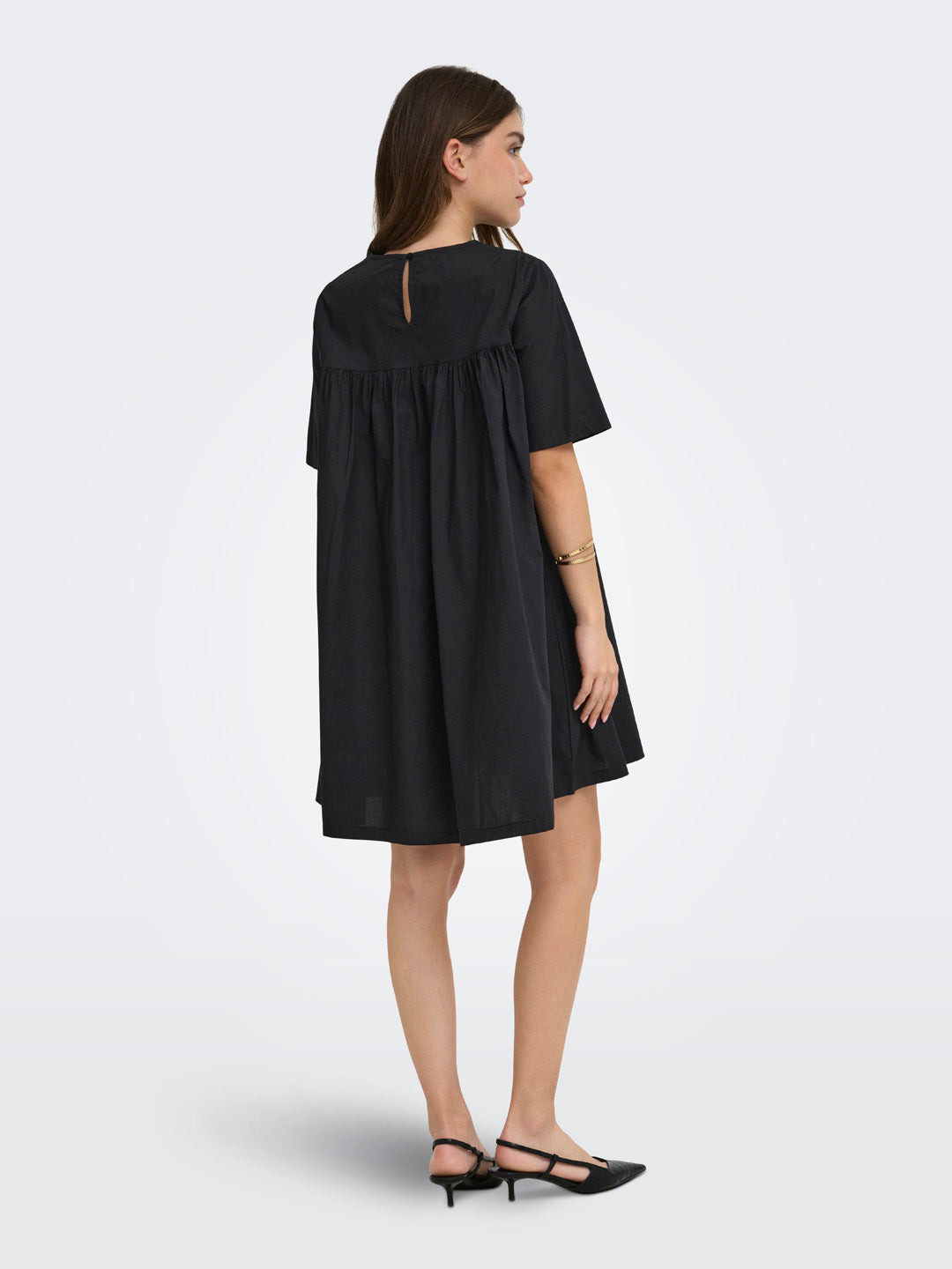 Embroidered Short Dress