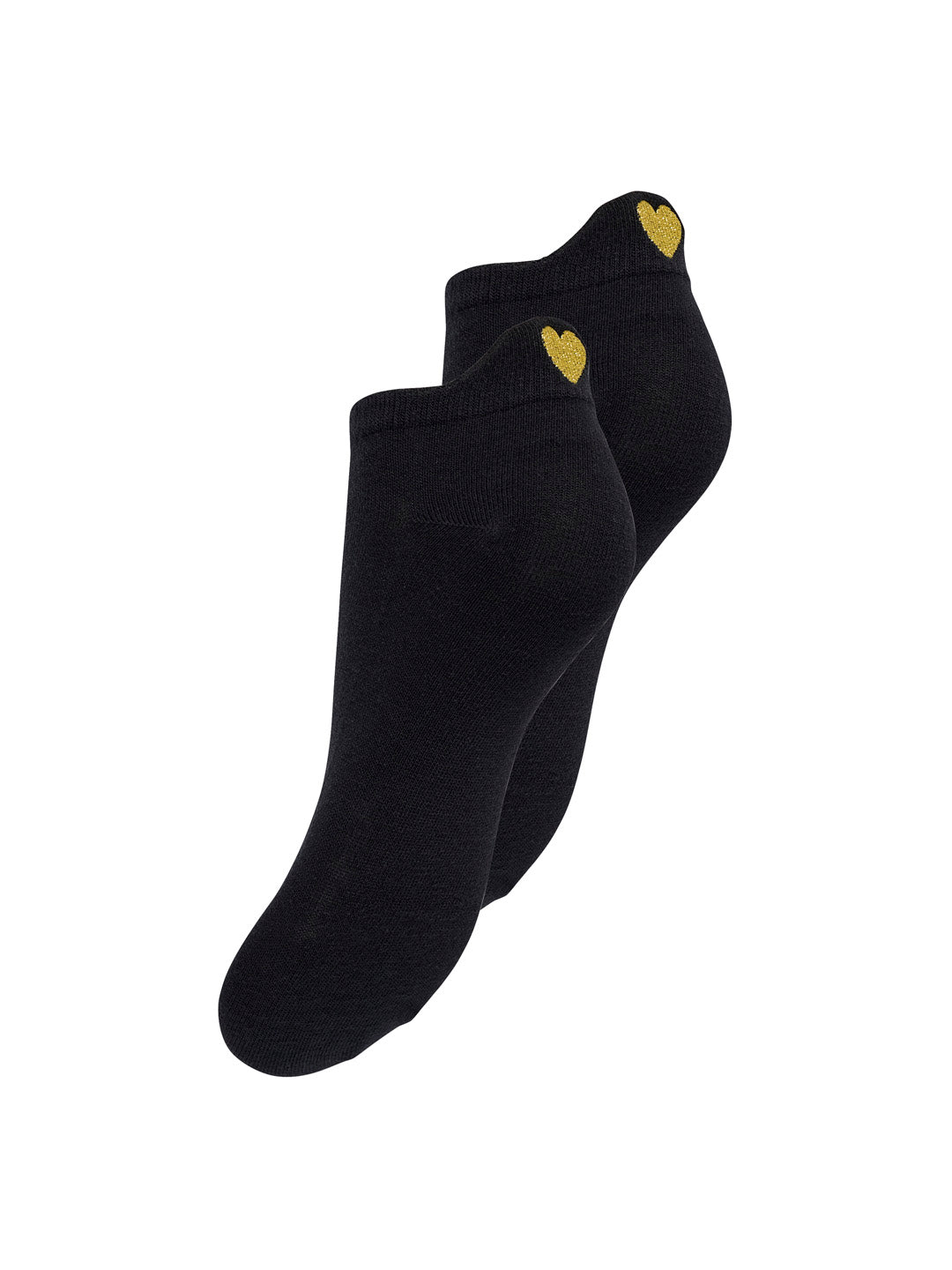 Pack of 2 Black No-Show Socks