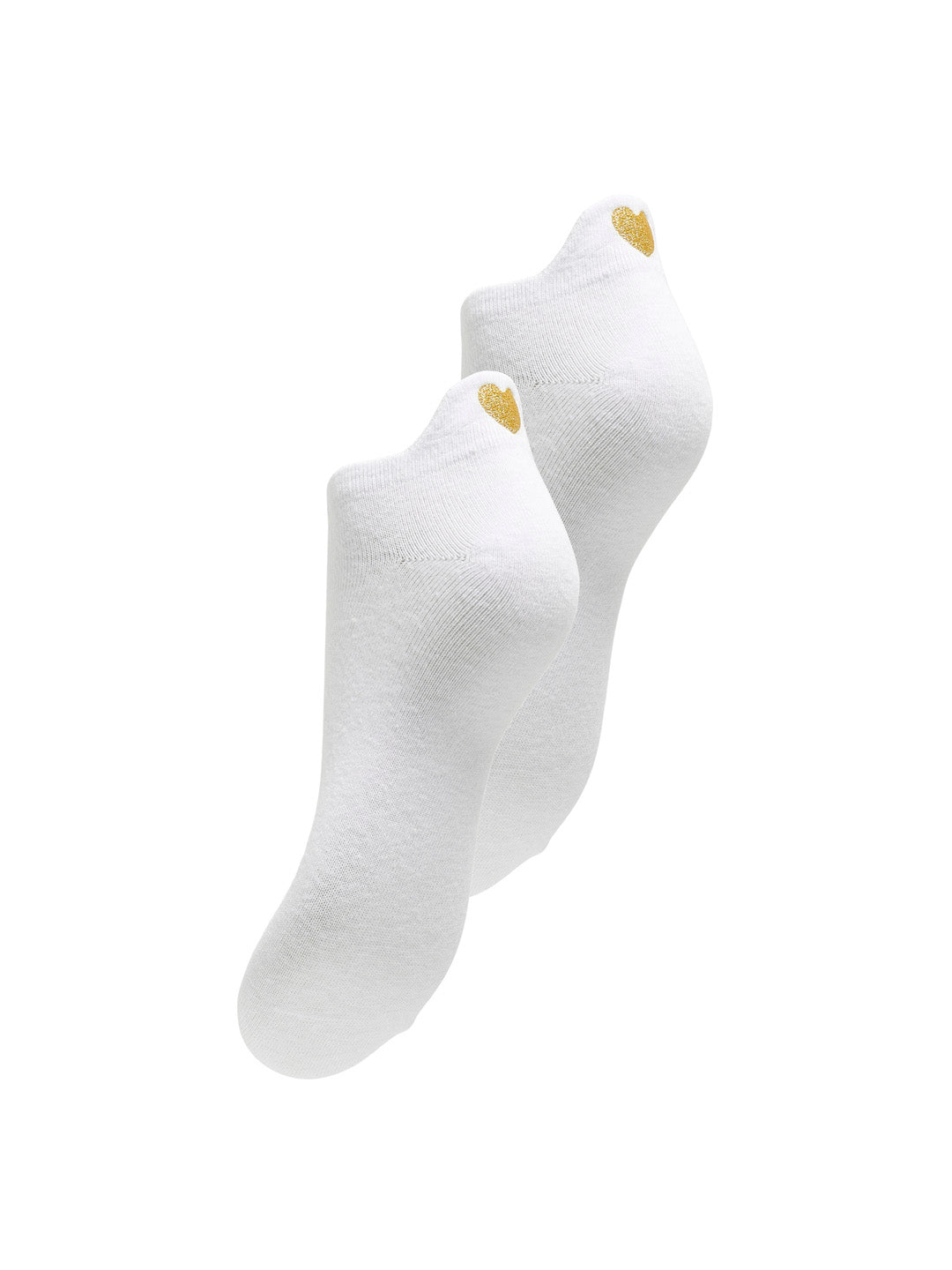 Pack of 2 White No-Show Socks