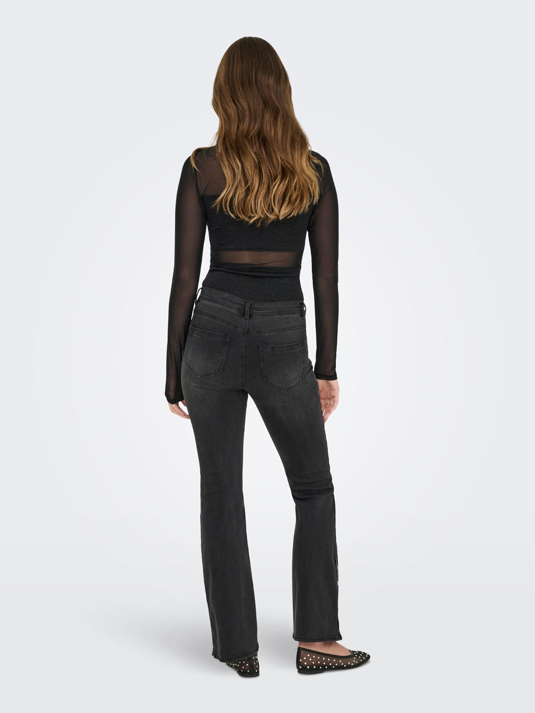Black Glitter Bodysuit