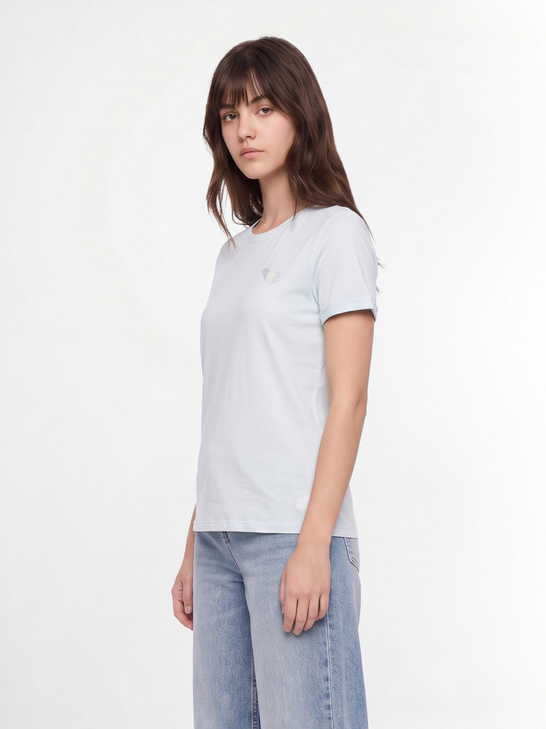 Blue Printed T-shirt