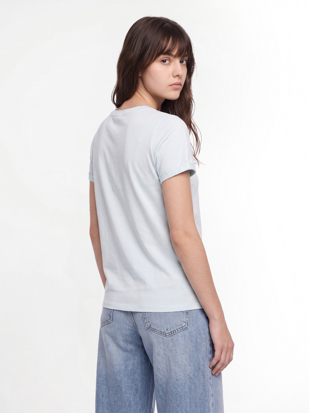 Blue Printed T-shirt