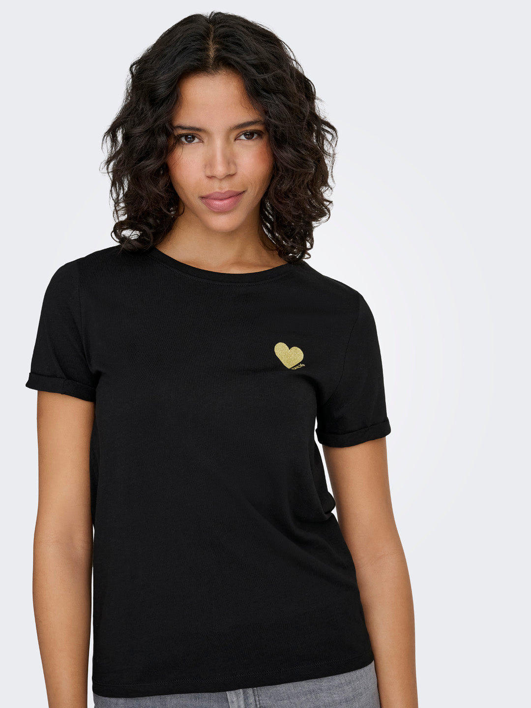 Black Printed T-shirt