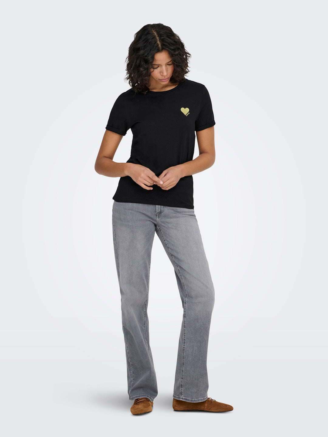 Black Printed T-shirt