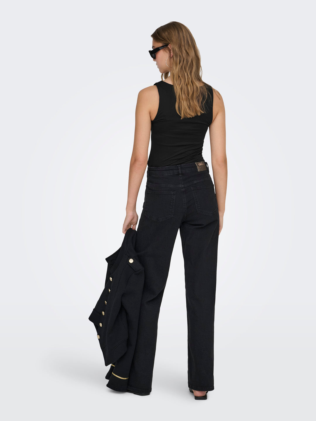 Black Two-Way Fit Top