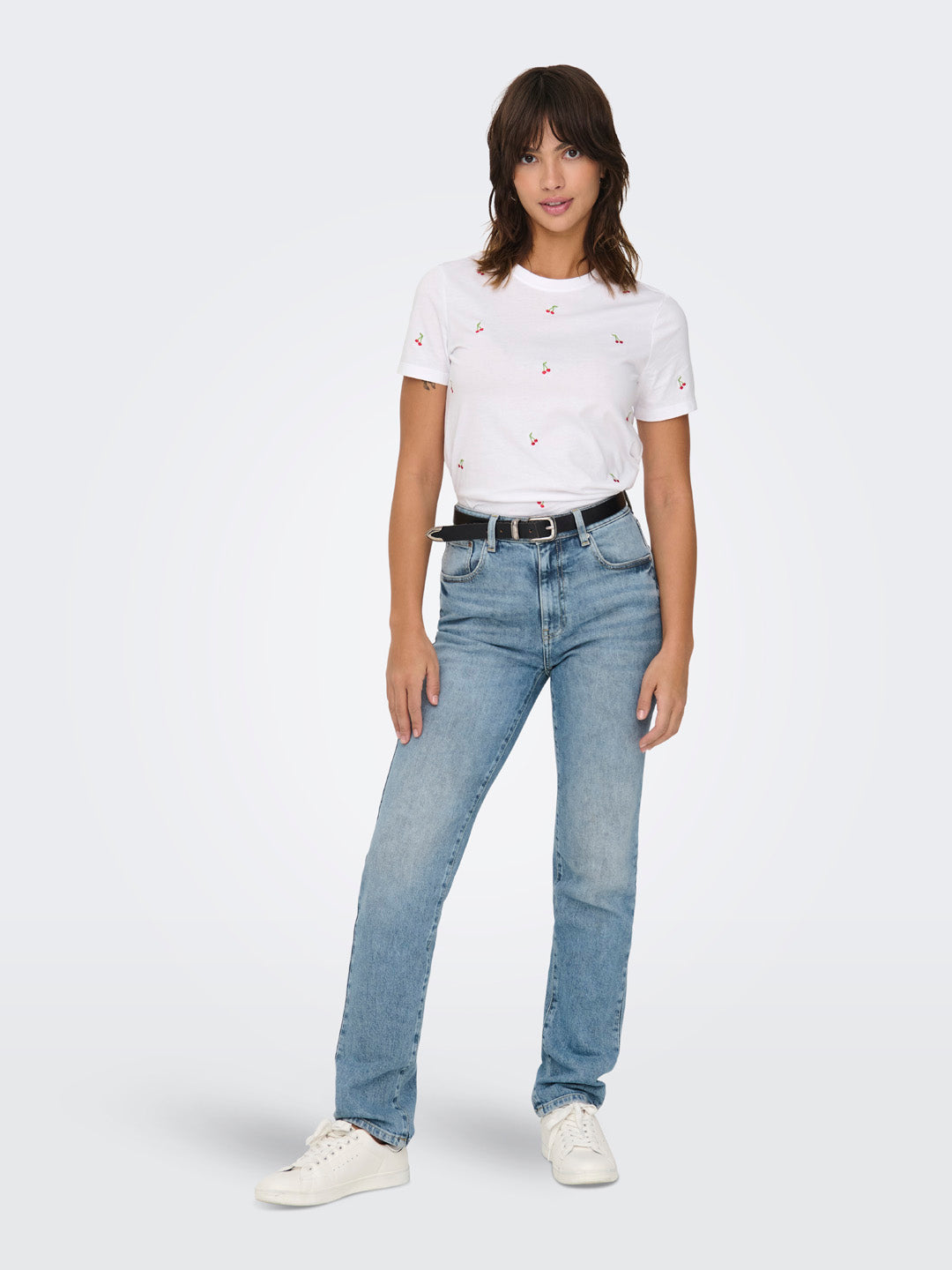 White Printed T-shirt