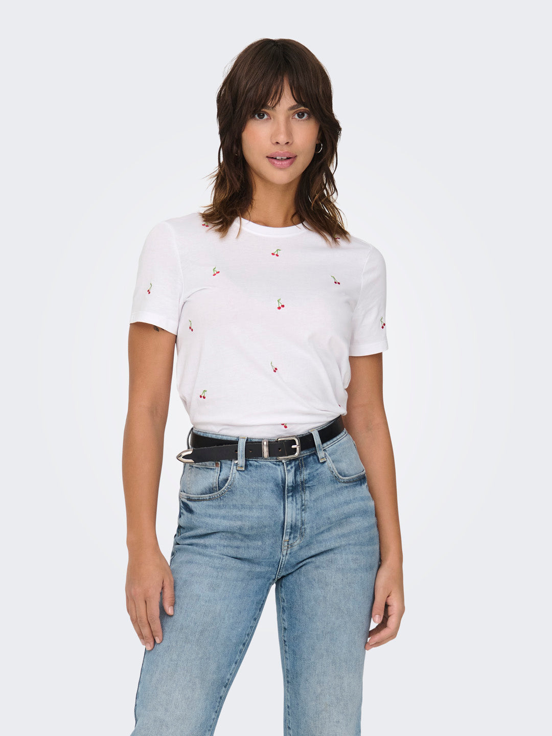 White Printed T-shirt