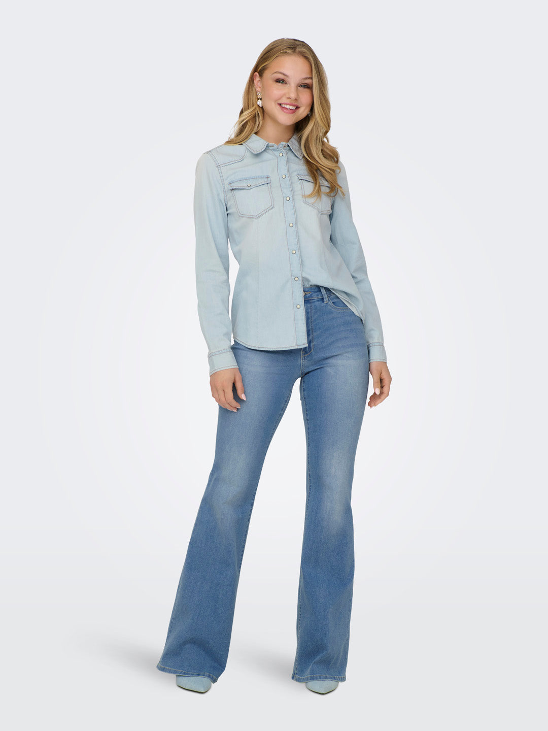 Light Blue Denim Shirt