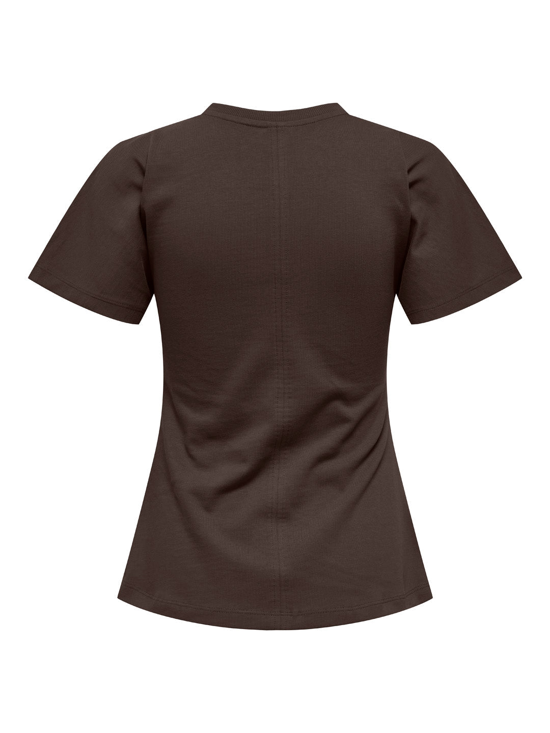 Dark Brown Ruched Top