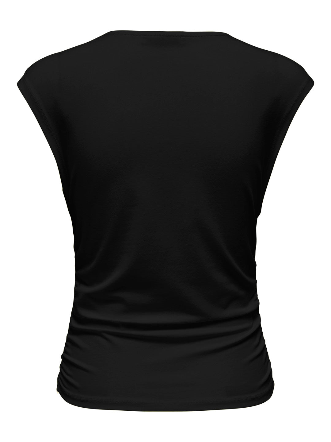 Black Ruched Top