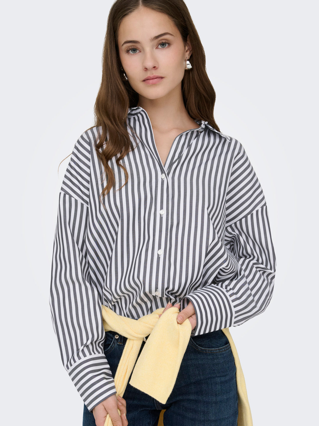 Striped Oversized Shirt