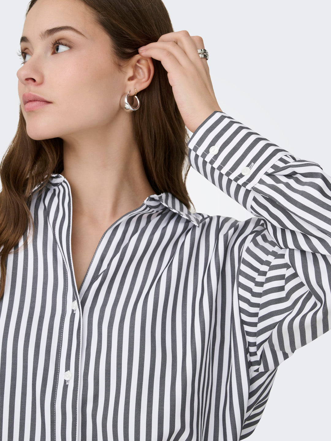 Striped Oversized Shirt