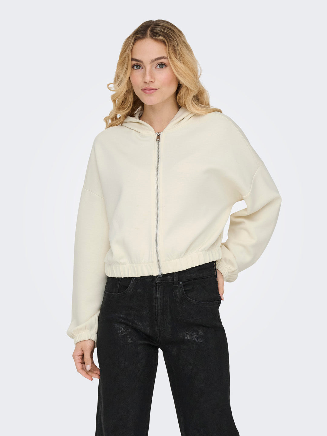 Off-White Hooded Zip Sweatshirt