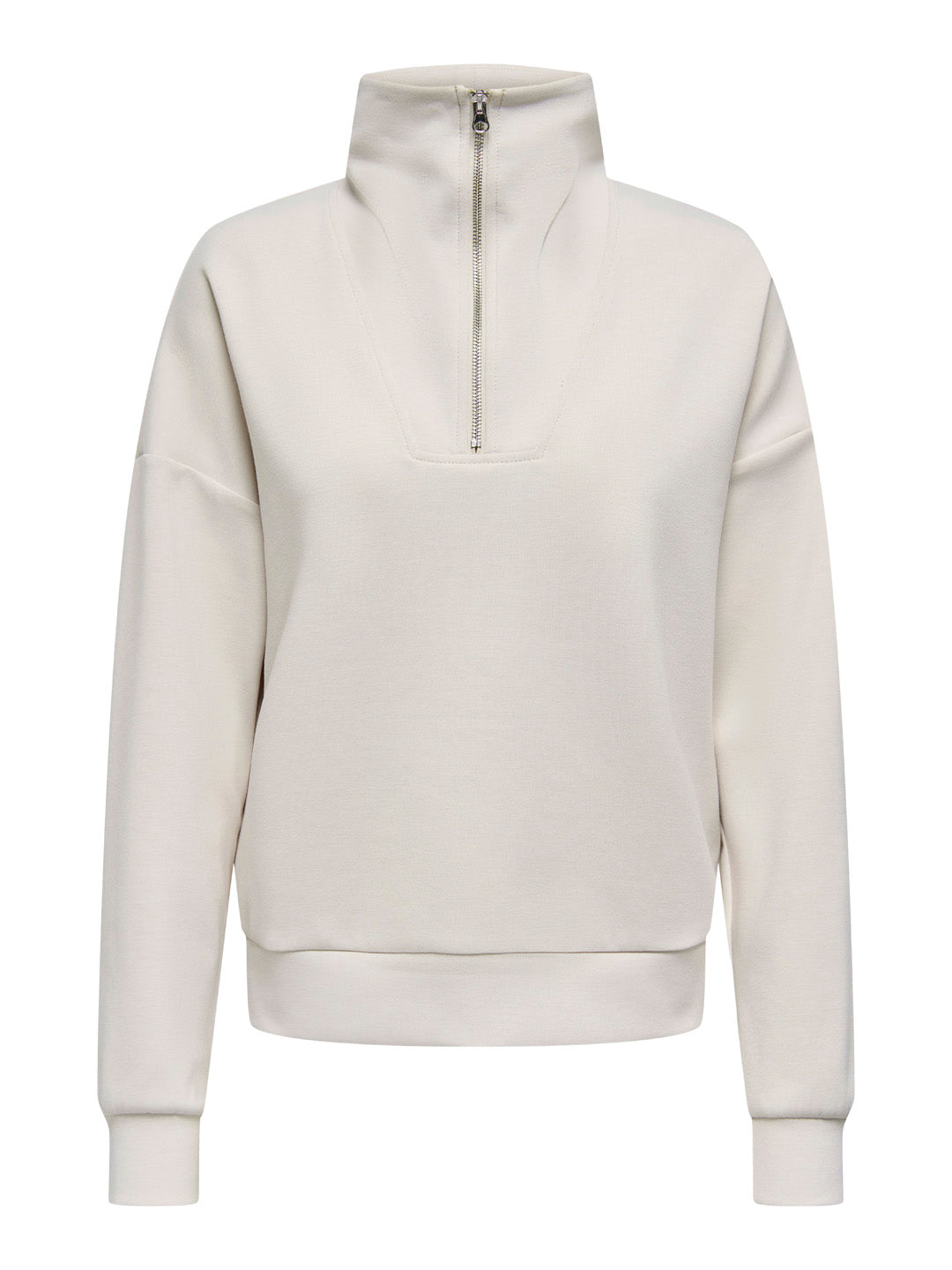 Off-White High Neck Sweatshirt