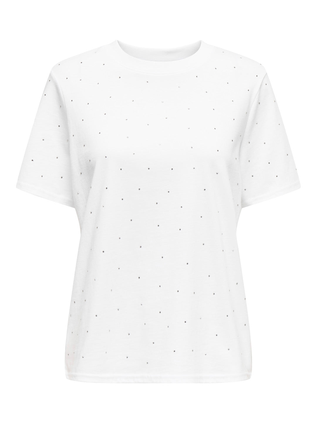 White Embellished T-shirt