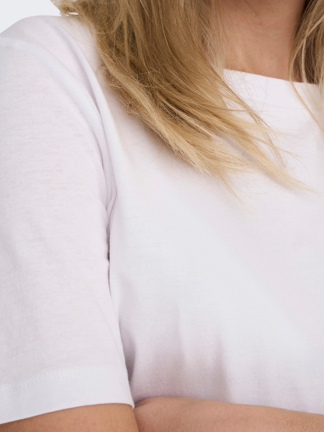 White Cotton T-shirt