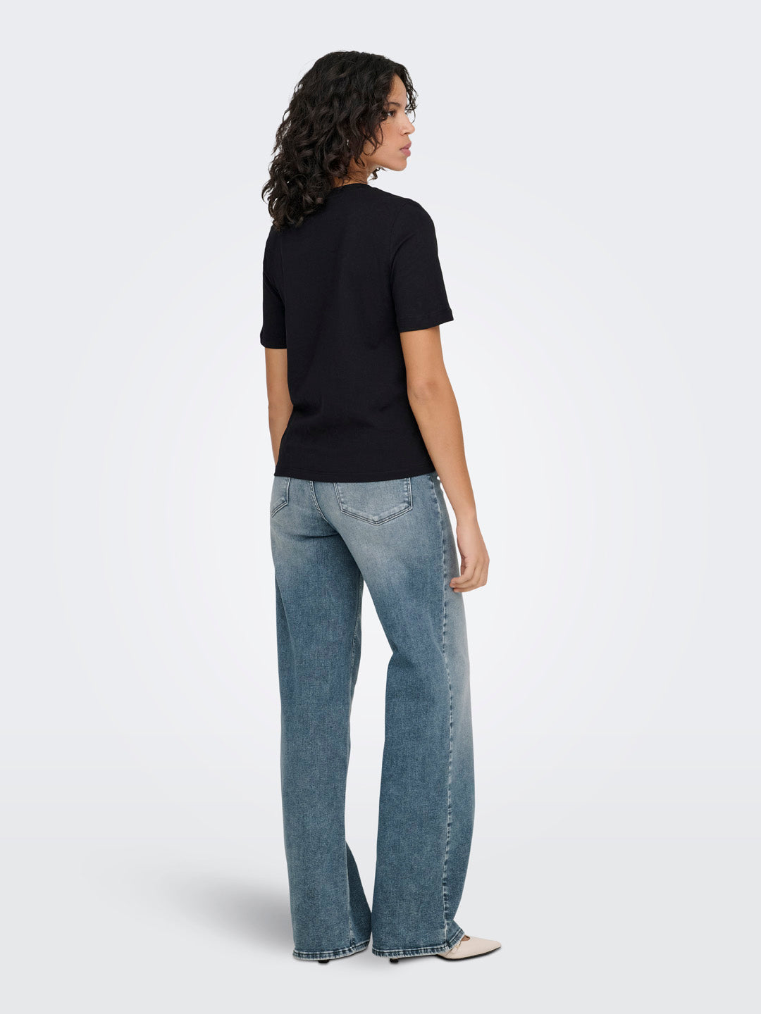 Black Cotton T-shirt