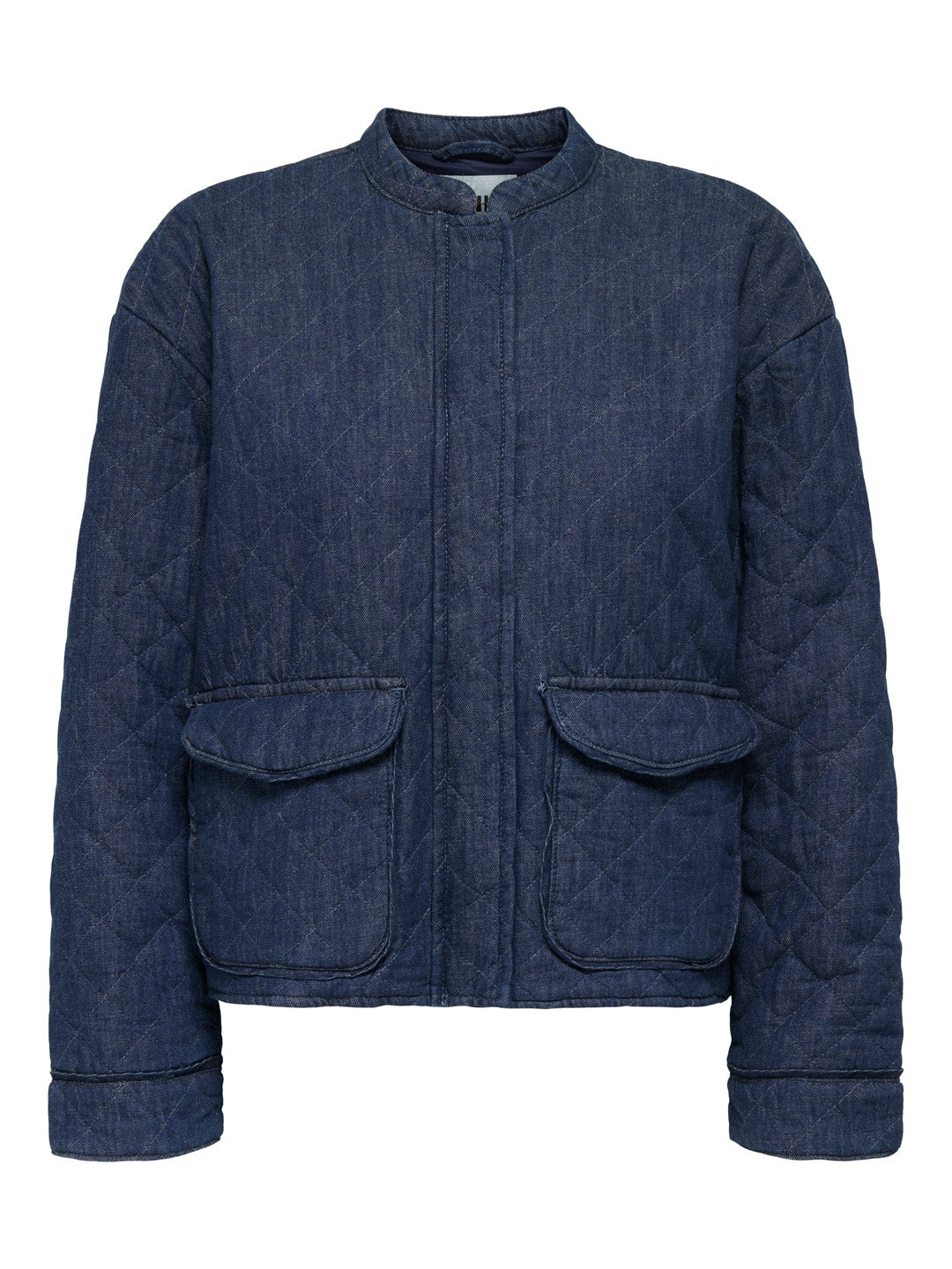 Quilted Denim Jacket