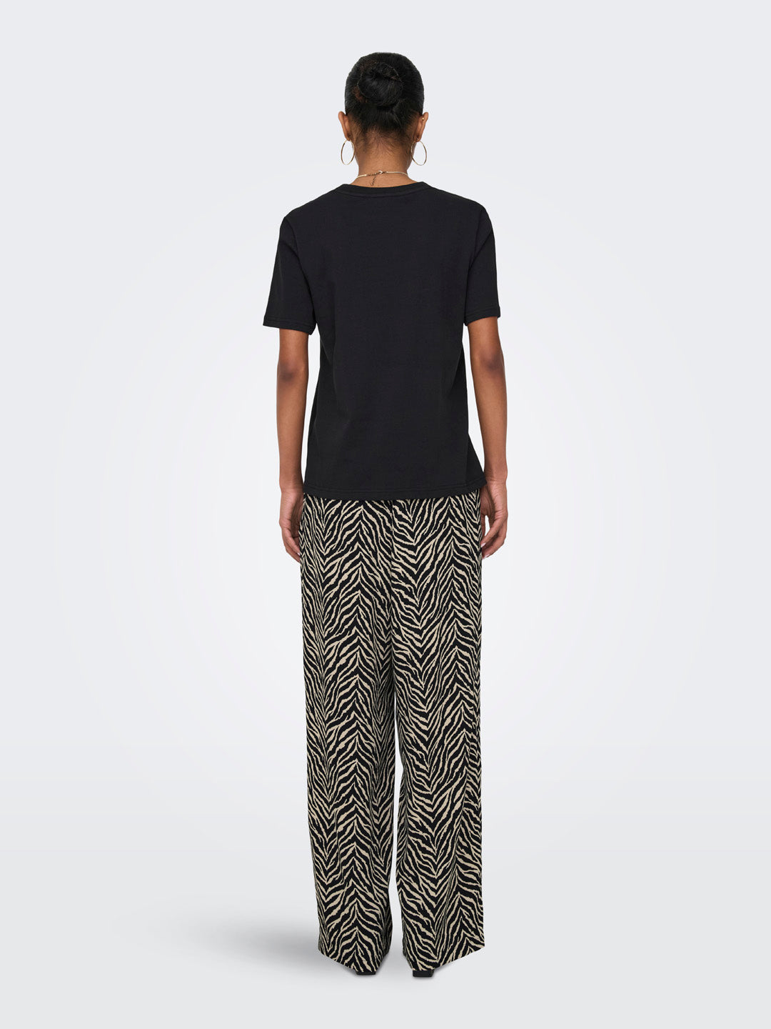 Printed Pull-Up Pants