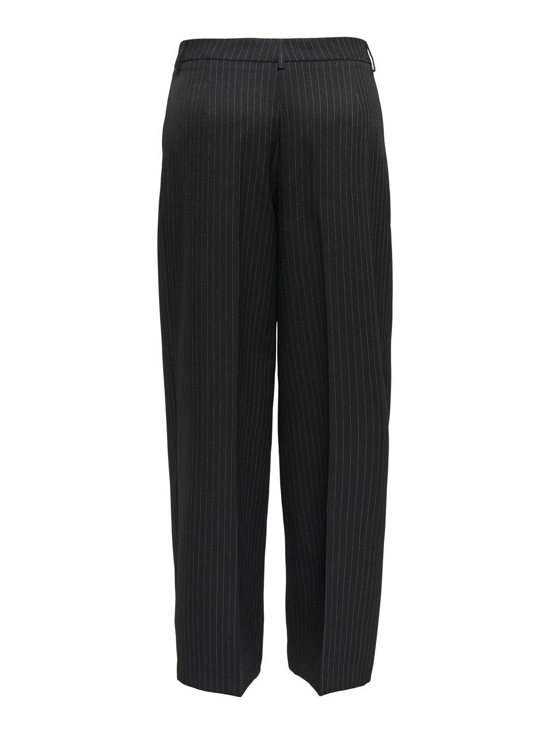 Pleated Pinstripe Tailored Pants
